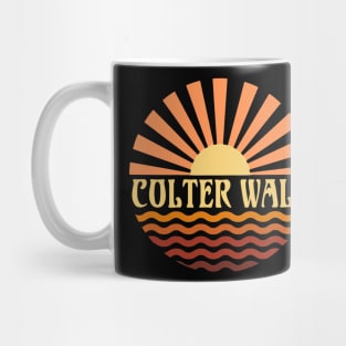 Graphic Circles Colter Name Lovely Styles Vintage 70s 80s 90s Mug